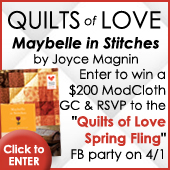 Quilts of Love Joyce Magnin Maybelle in Stitches