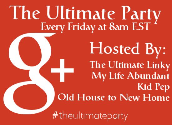 The Ultimate Party on G+--grow your circles; get your posts boosted!  #theultimateparty