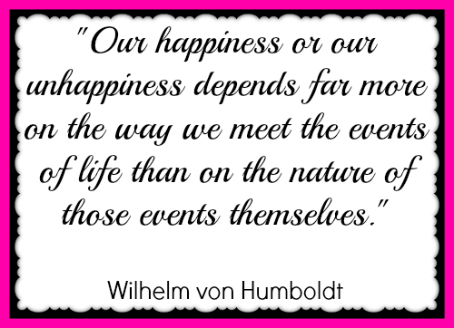 Events & Happiness